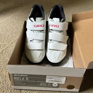 Giro women’s cycling shoes.